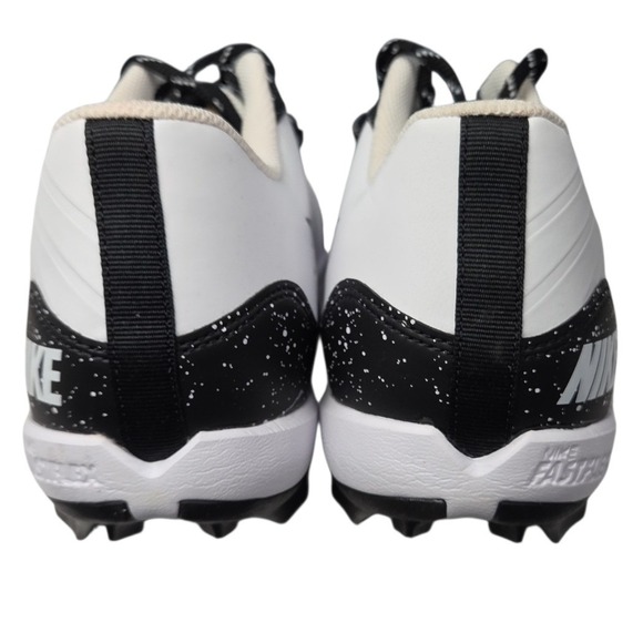 Nike Alpha Huarache 4 Keystone Baseball‎ Cleats Mens 13 White Black Molded NEW main image 9